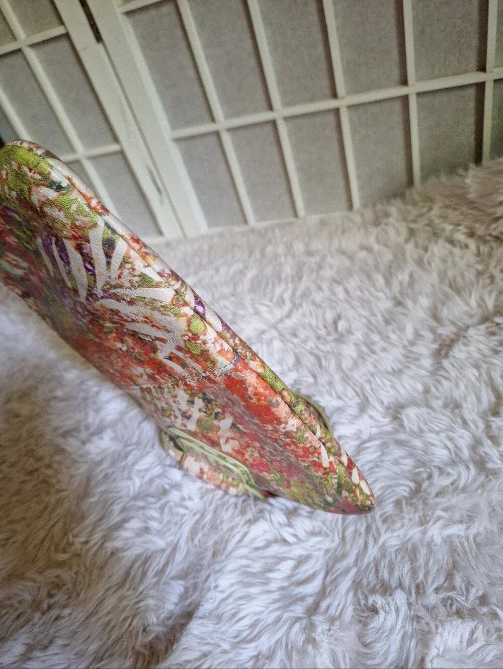 Hono International Sable  Wristlet  Clutch Tropic Print
